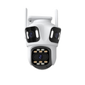 Three Lens 6K HD Outdoor WiFi Security Camera